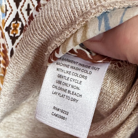 Alfred Dunner Multicolor Patterned Sweater - Picture 8 of 8